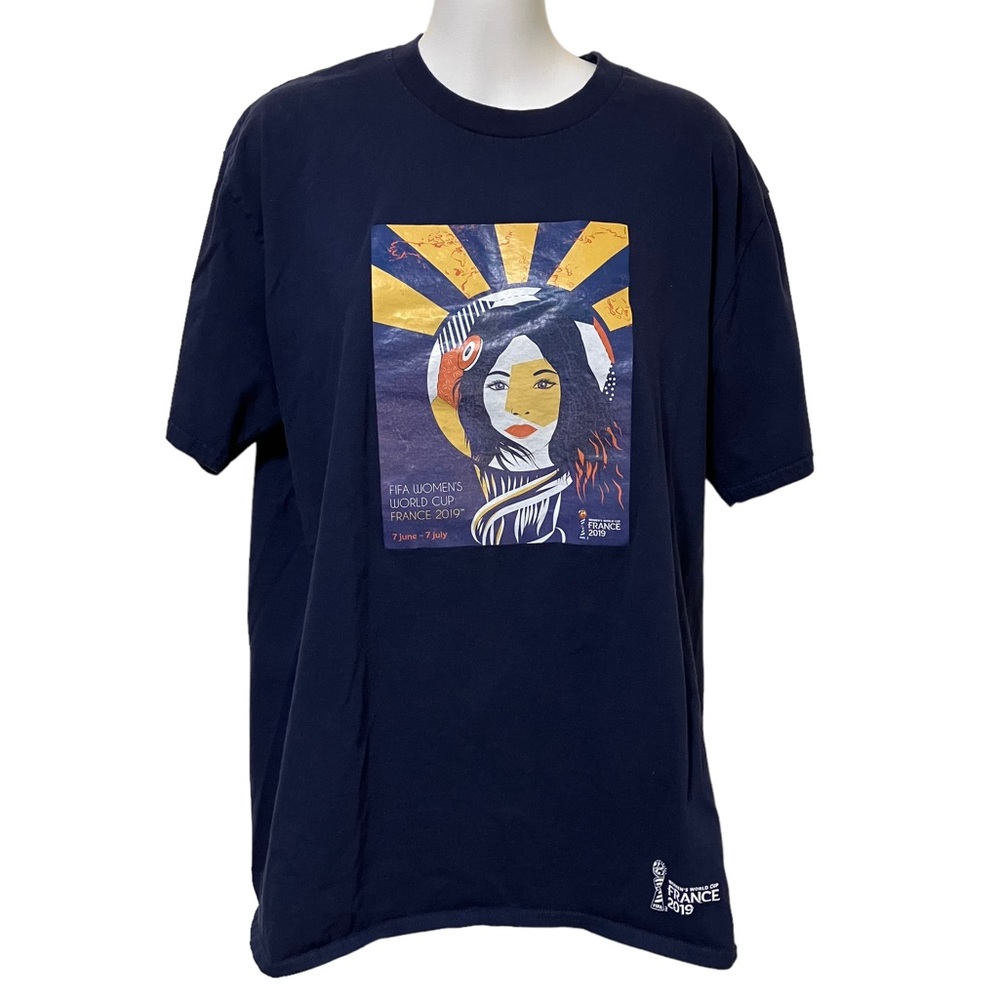 Fifa Women's World Cup France 2019 Blue Tee